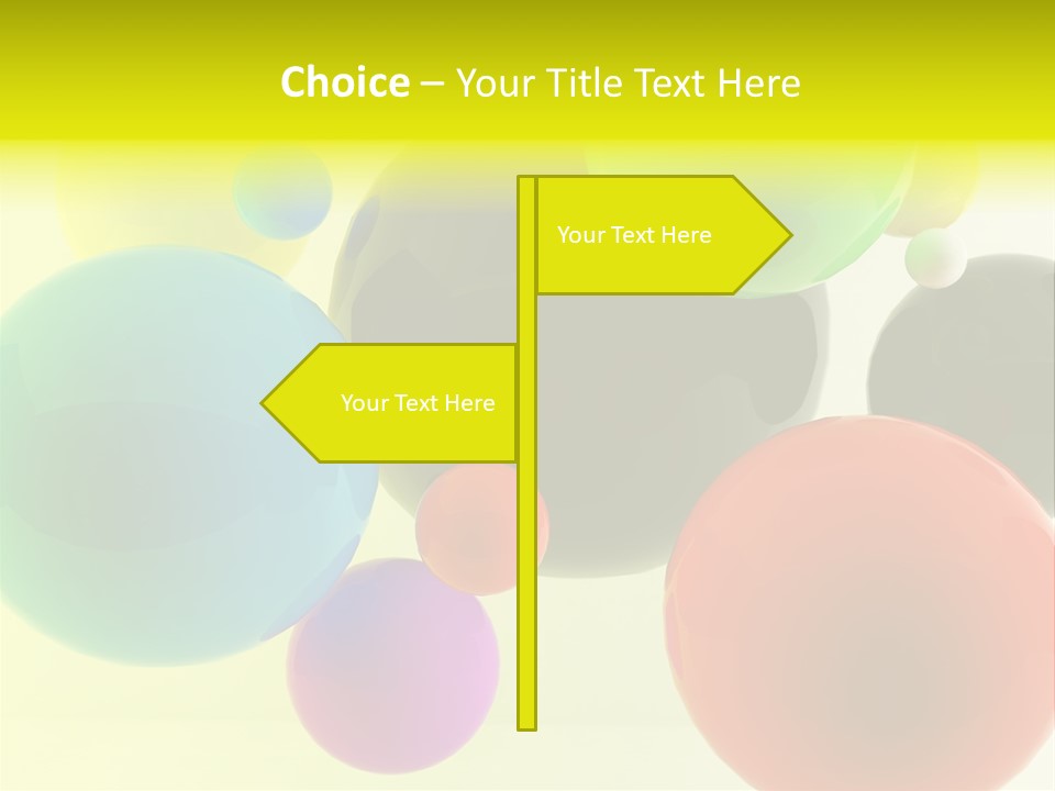 3D Balls PowerPoint Template