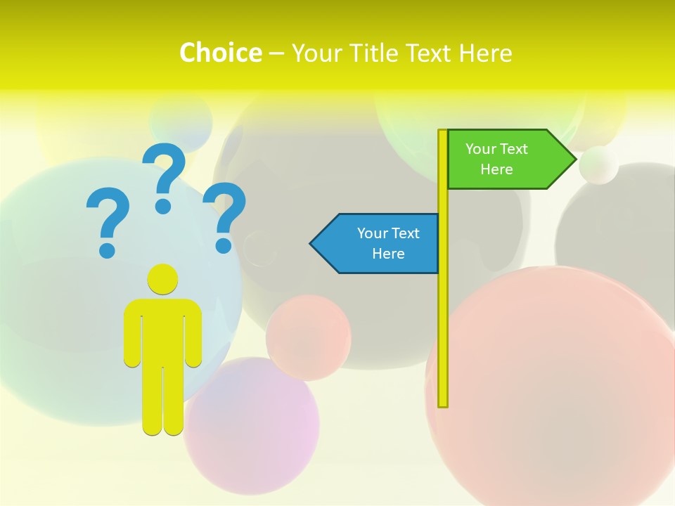 3D Balls PowerPoint Template