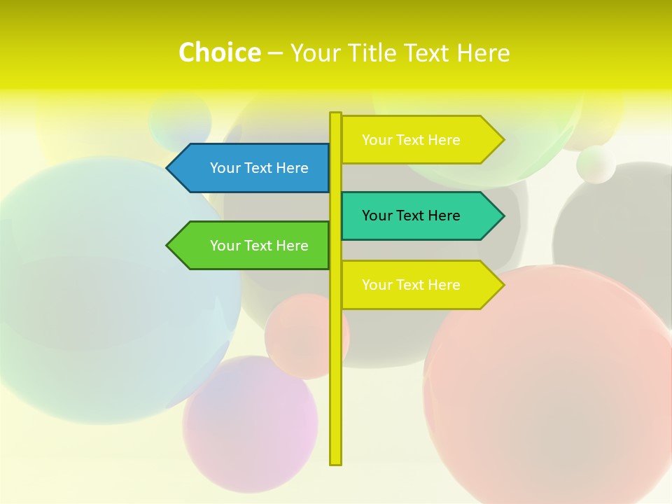 3D Balls PowerPoint Template