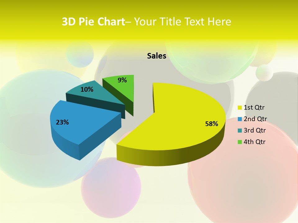 3D Balls PowerPoint Template