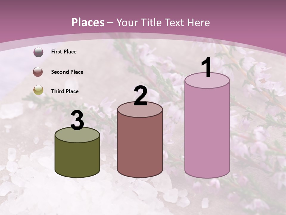 Honey Calluna With Sea Salt PowerPoint Template