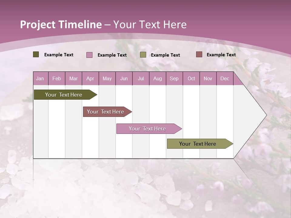 Honey Calluna With Sea Salt PowerPoint Template