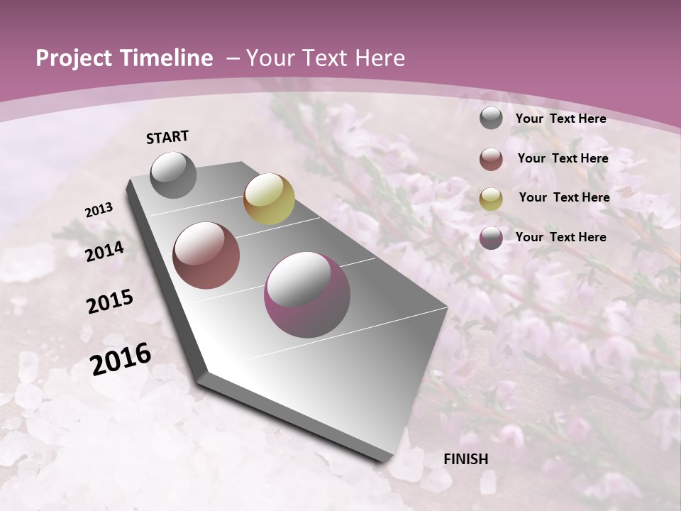 Honey Calluna With Sea Salt PowerPoint Template