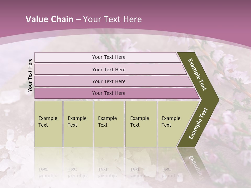 Honey Calluna With Sea Salt PowerPoint Template