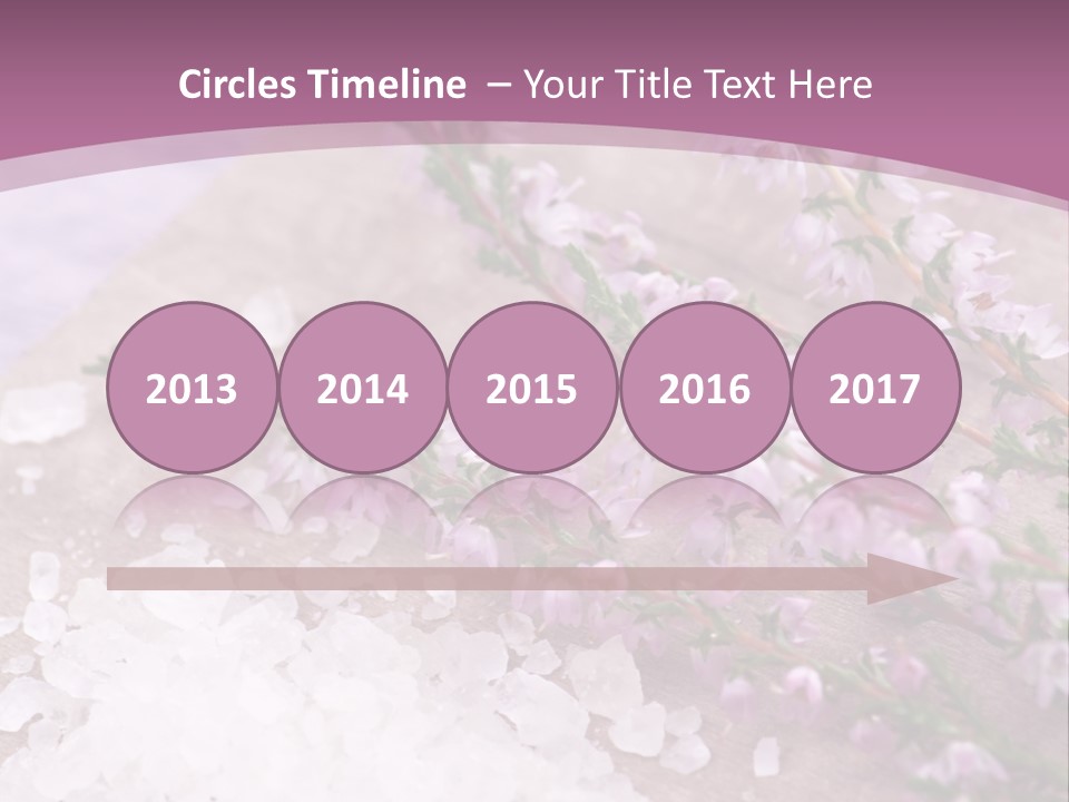 Honey Calluna With Sea Salt PowerPoint Template