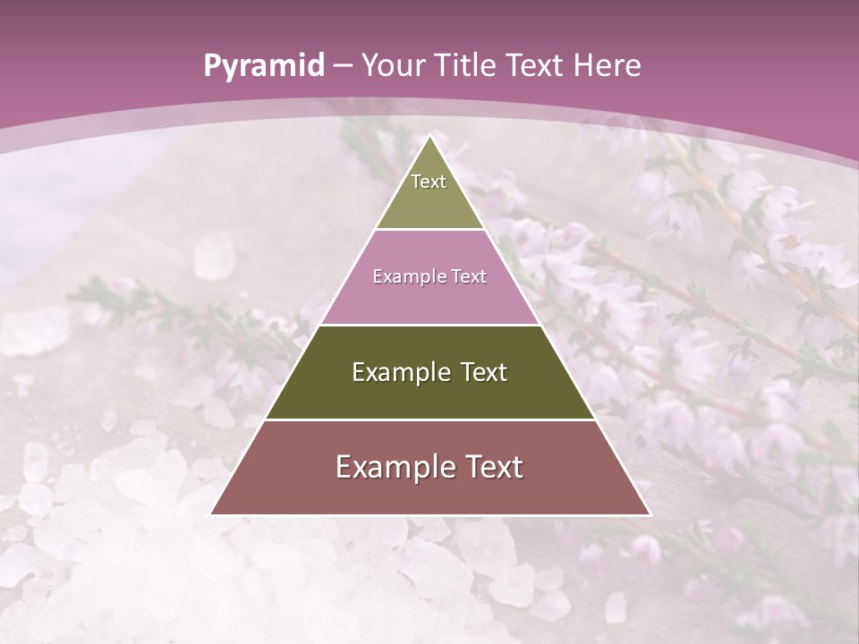 Honey Calluna With Sea Salt PowerPoint Template