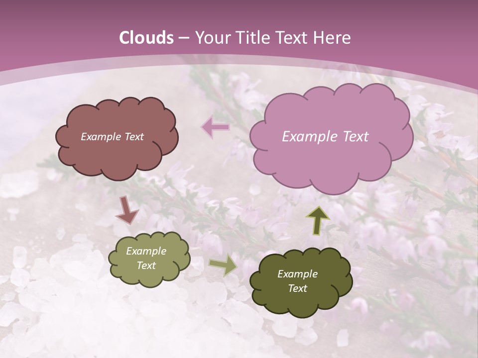 Honey Calluna With Sea Salt PowerPoint Template
