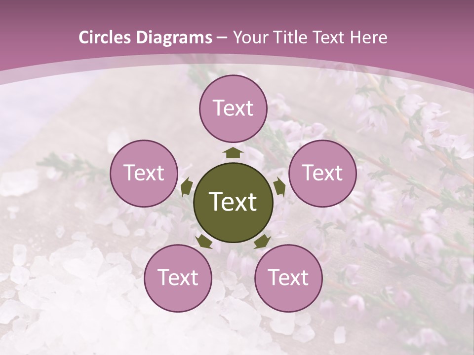 Honey Calluna With Sea Salt PowerPoint Template