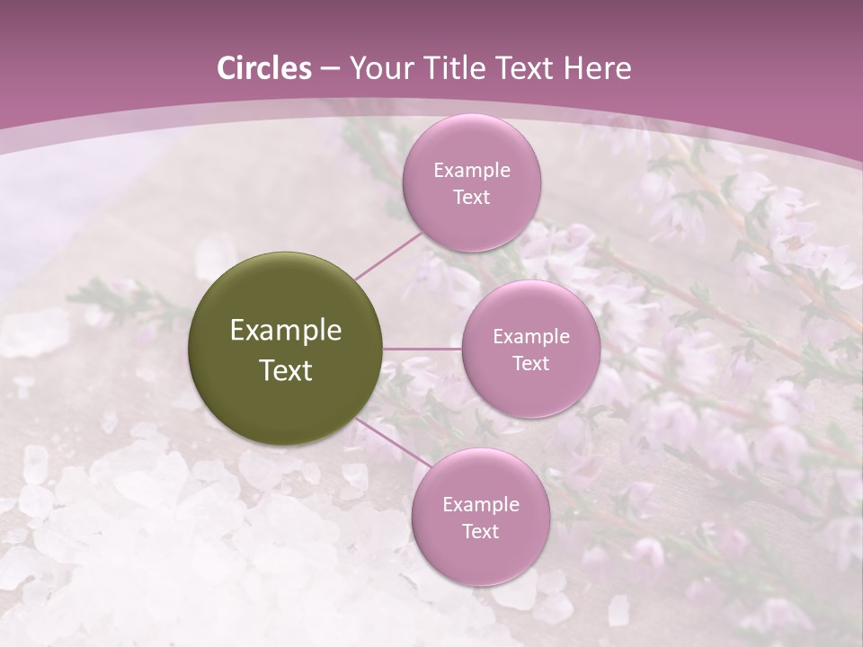 Honey Calluna With Sea Salt PowerPoint Template