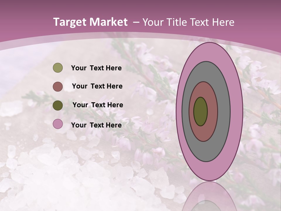 Honey Calluna With Sea Salt PowerPoint Template