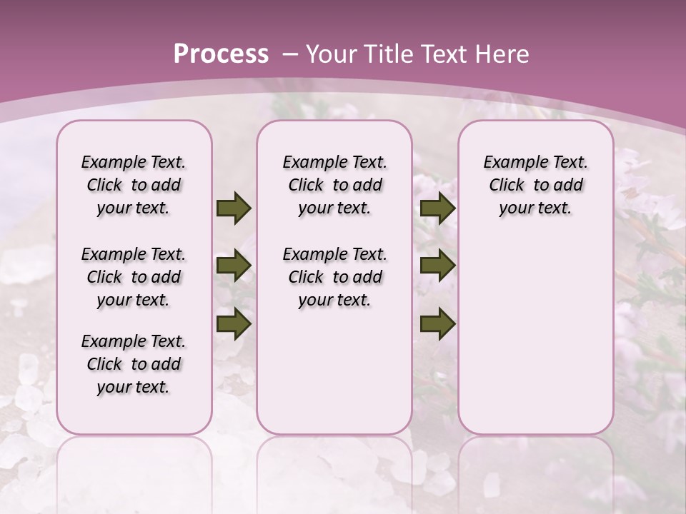 Honey Calluna With Sea Salt PowerPoint Template