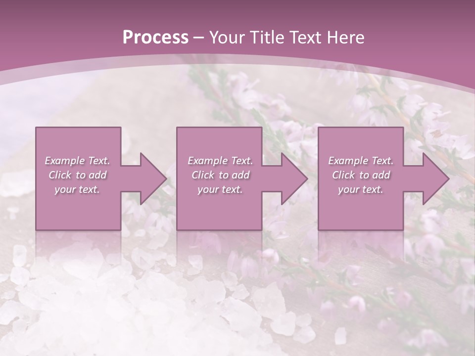 Honey Calluna With Sea Salt PowerPoint Template