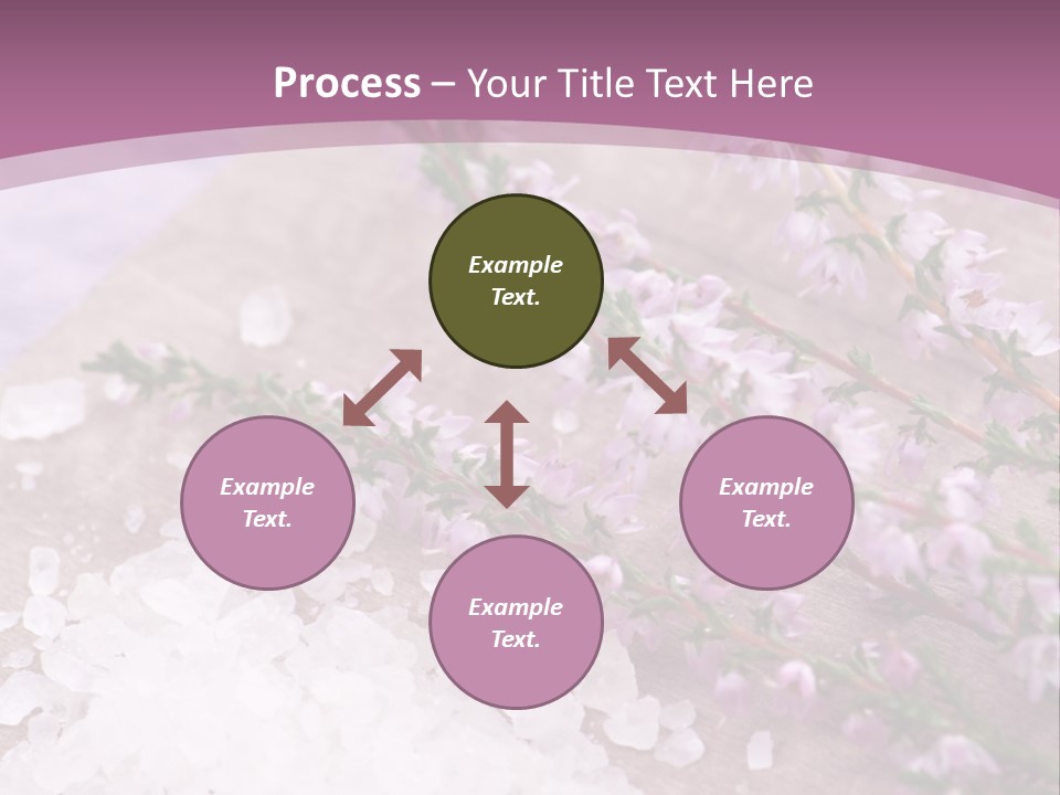 Honey Calluna With Sea Salt PowerPoint Template