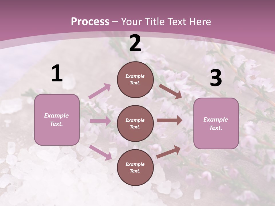 Honey Calluna With Sea Salt PowerPoint Template