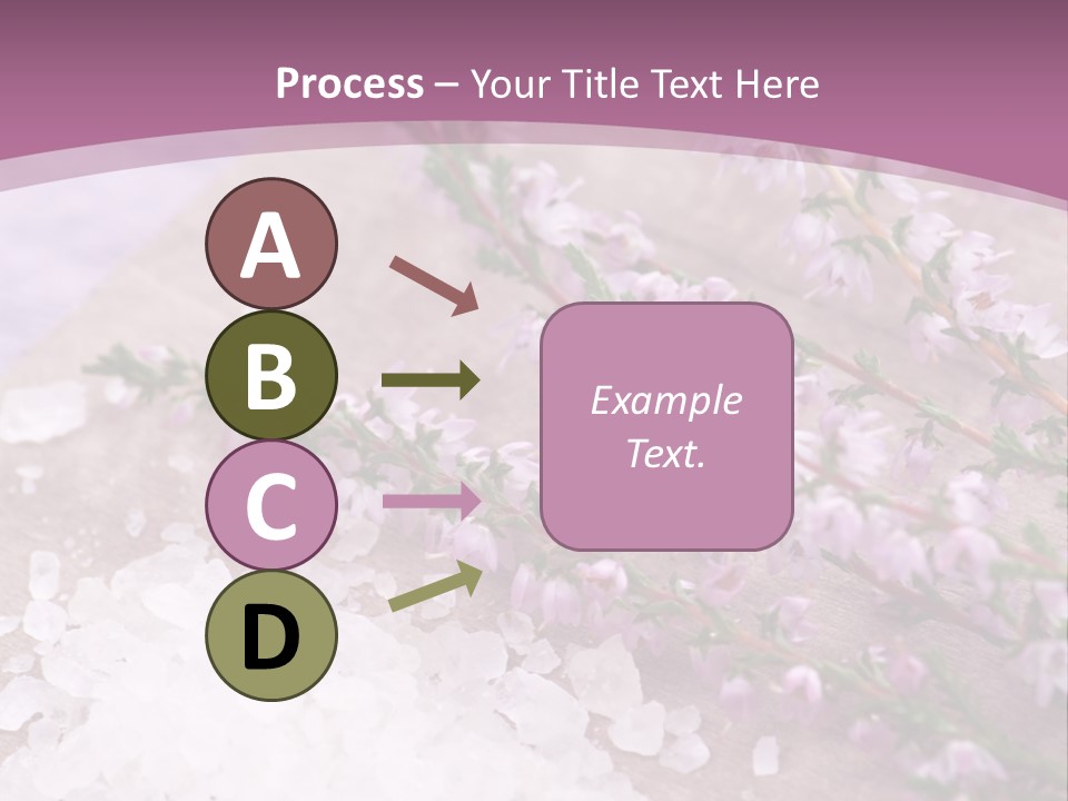 Honey Calluna With Sea Salt PowerPoint Template