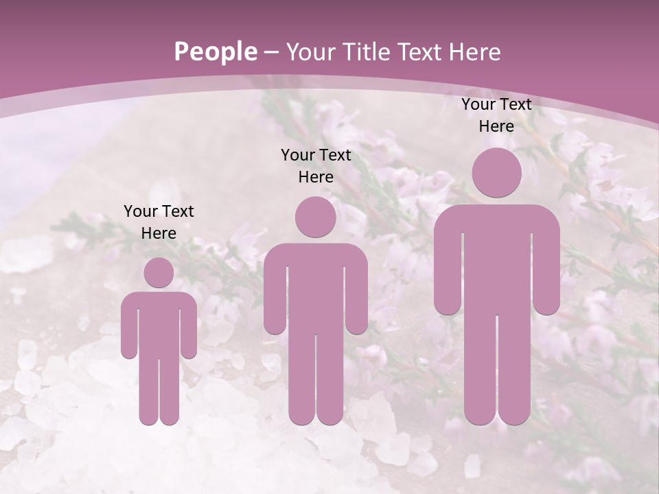 Honey Calluna With Sea Salt PowerPoint Template