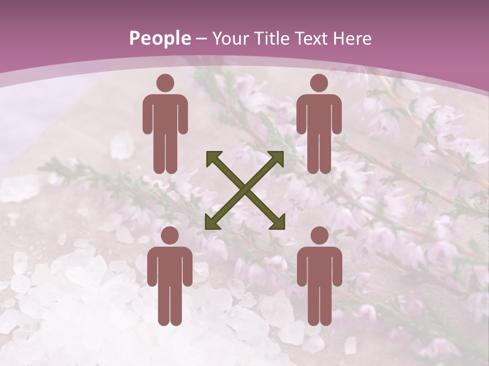 Honey Calluna With Sea Salt PowerPoint Template