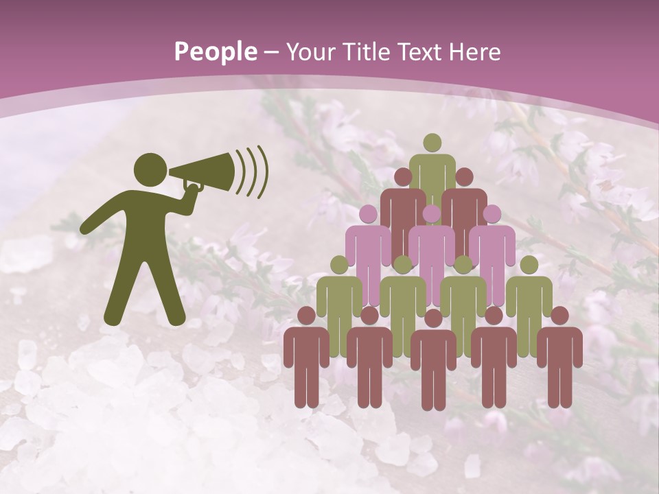 Honey Calluna With Sea Salt PowerPoint Template