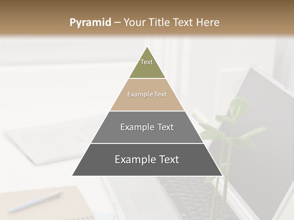 Office Desk PowerPoint Template
