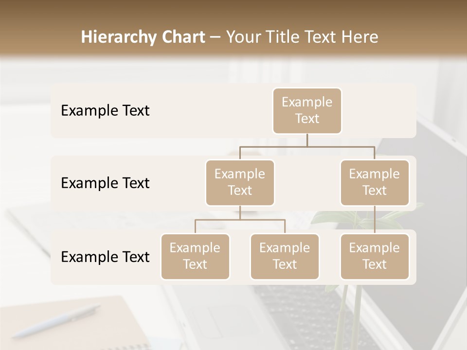 Office Desk PowerPoint Template