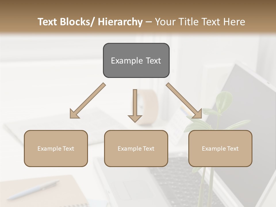 Office Desk PowerPoint Template