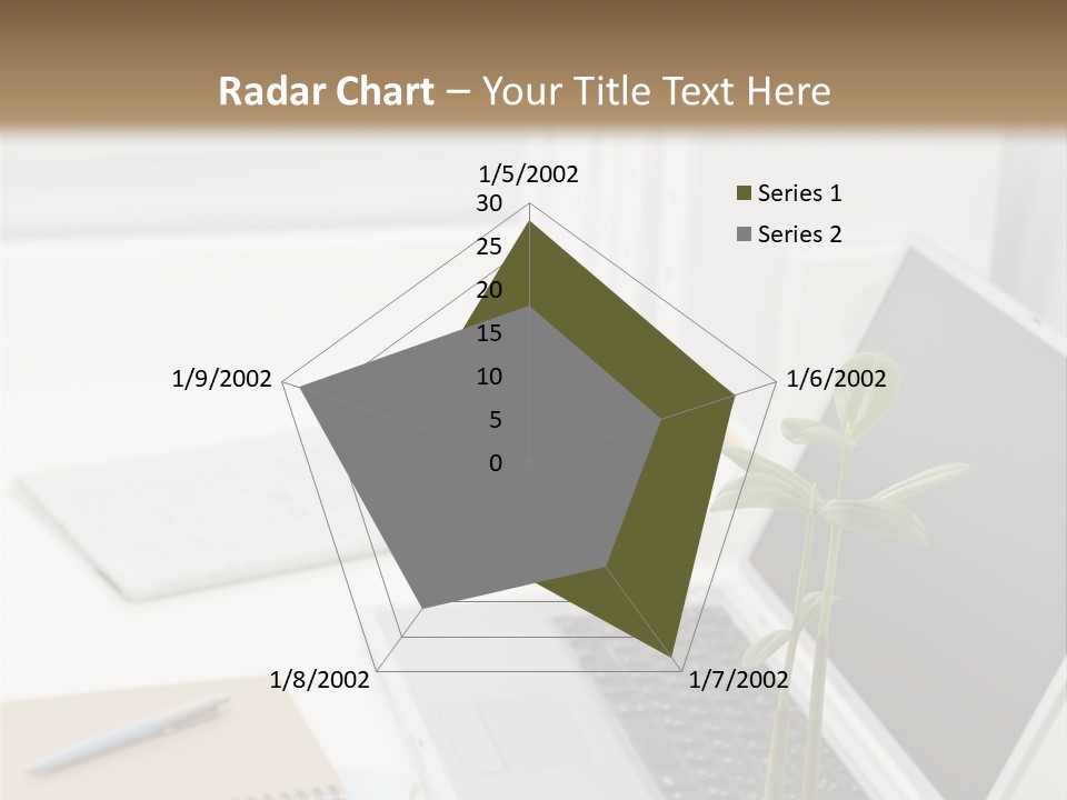 Office Desk PowerPoint Template
