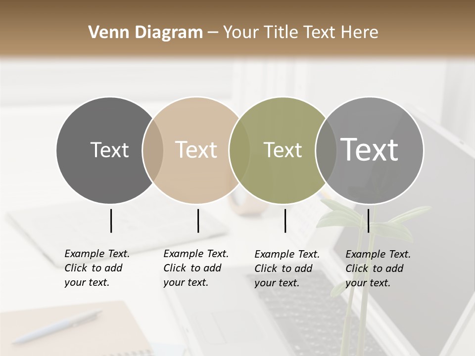 Office Desk PowerPoint Template