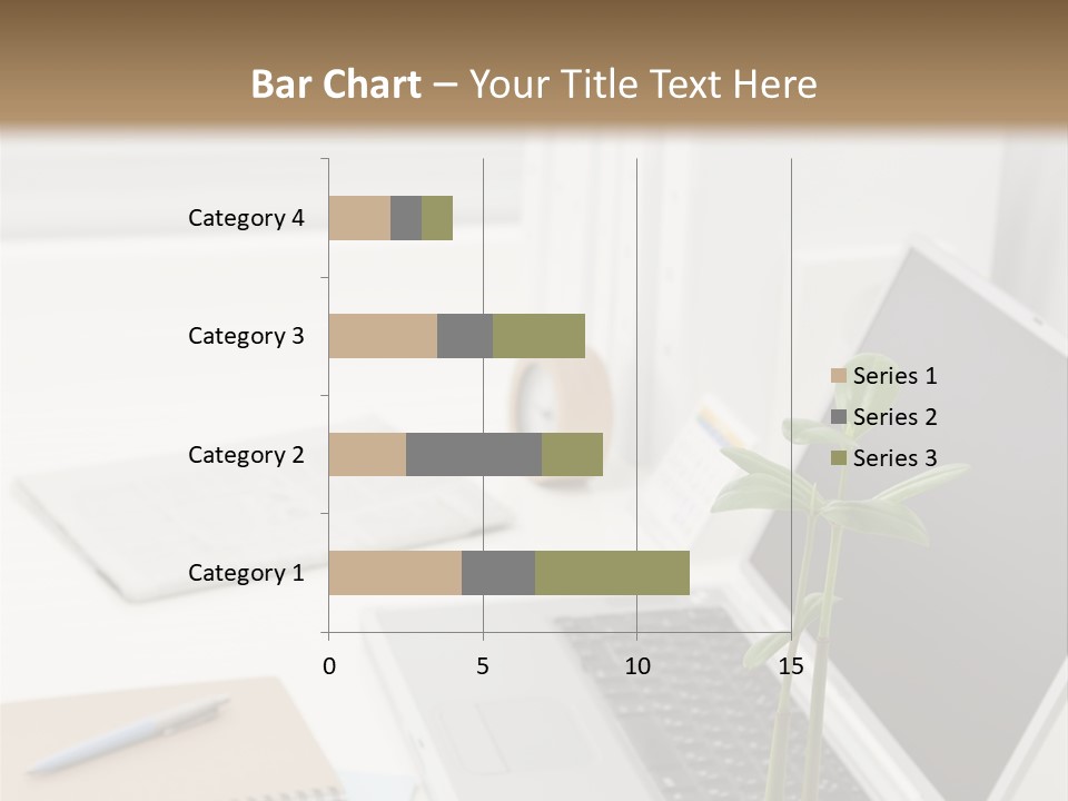 Office Desk PowerPoint Template