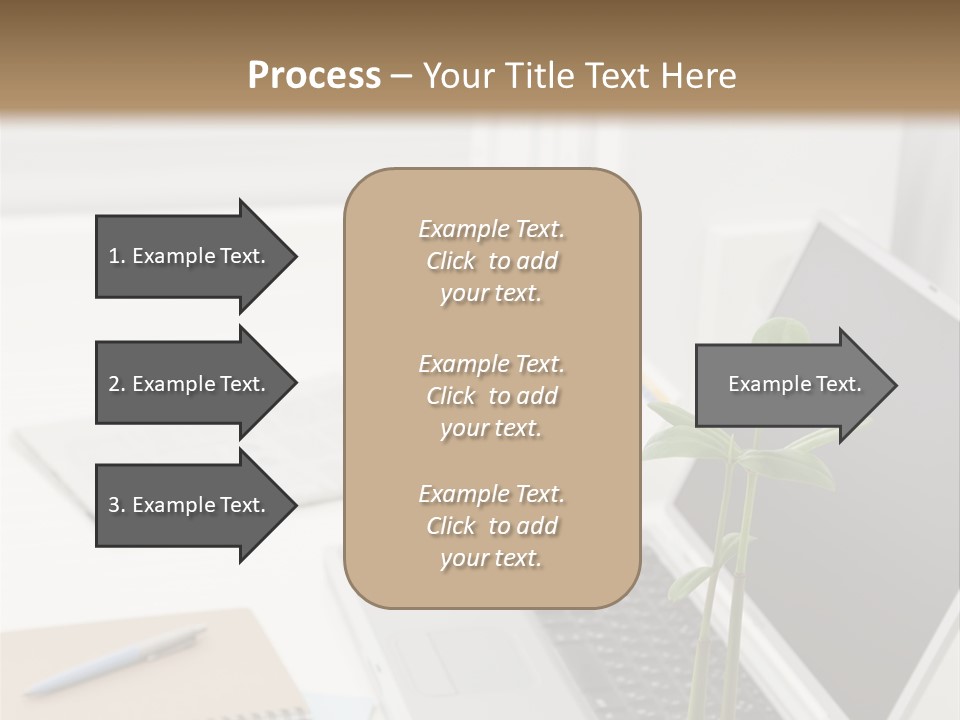 Office Desk PowerPoint Template