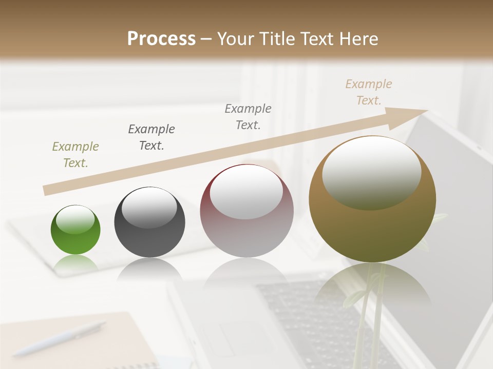Office Desk PowerPoint Template