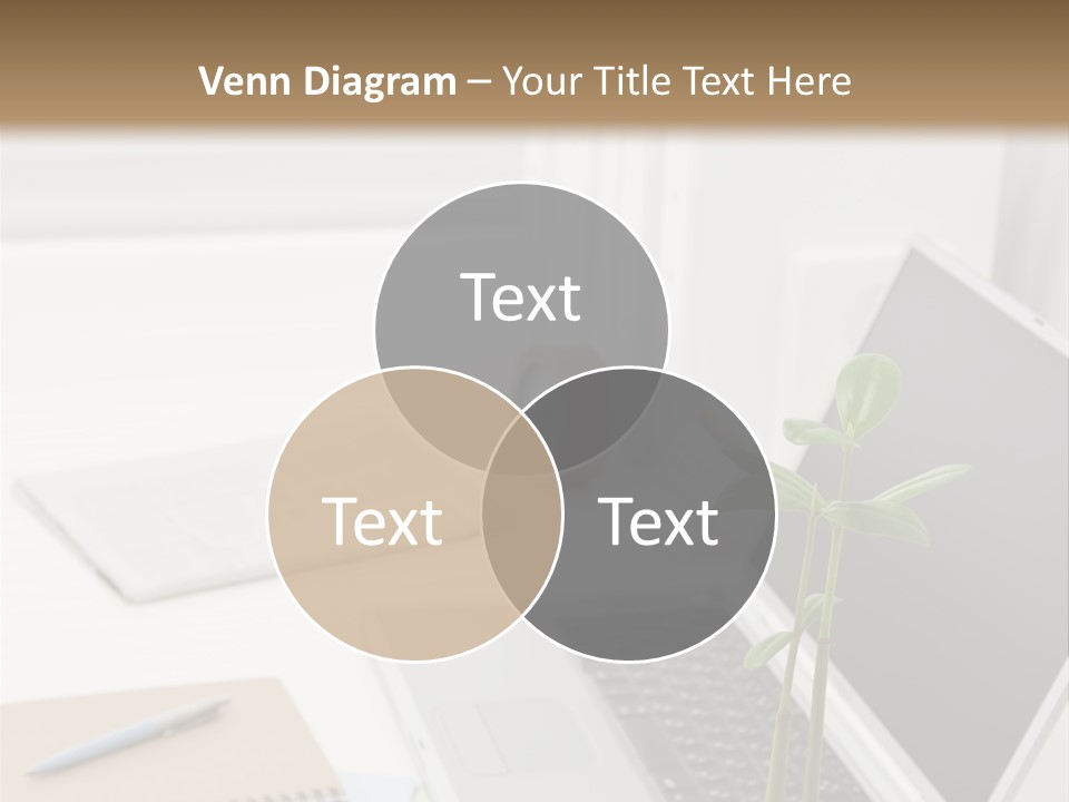 Office Desk PowerPoint Template