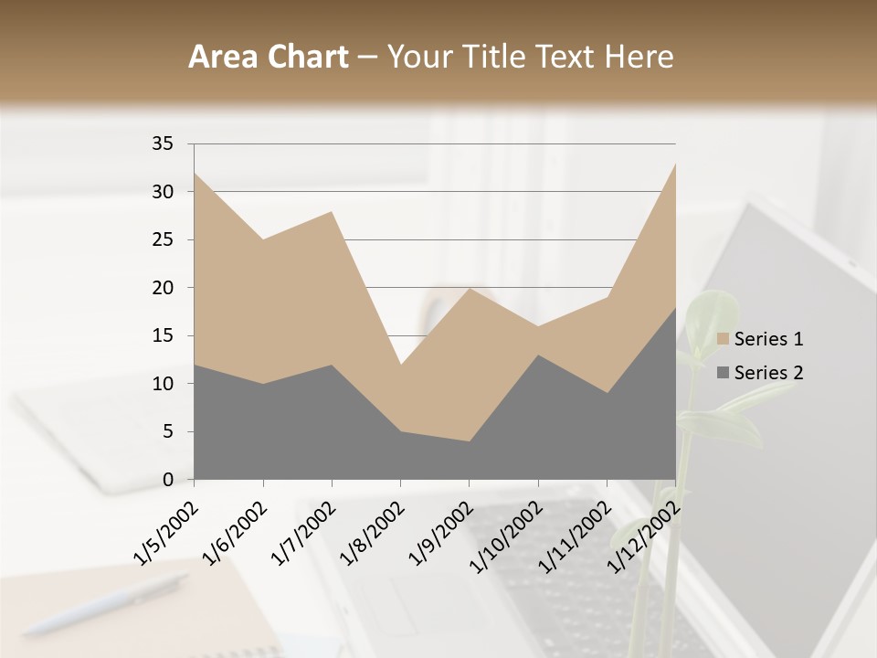 Office Desk PowerPoint Template