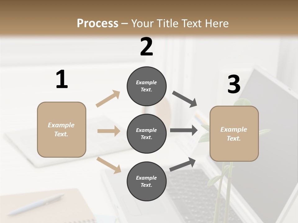 Office Desk PowerPoint Template