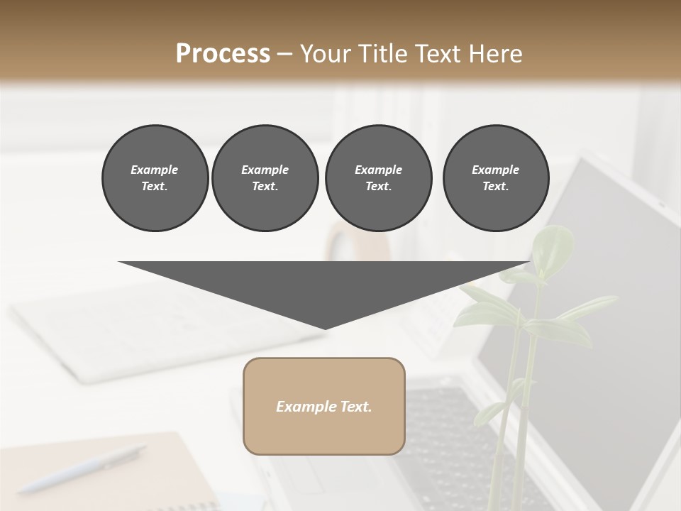 Office Desk PowerPoint Template