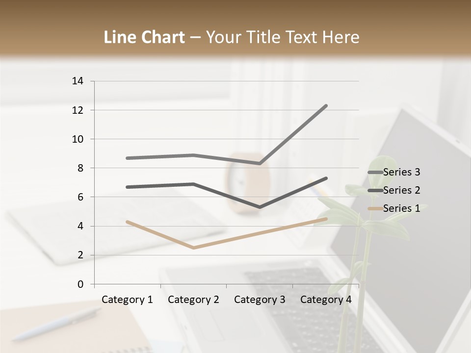 Office Desk PowerPoint Template