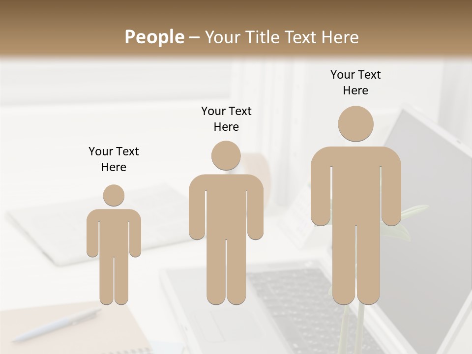 Office Desk PowerPoint Template