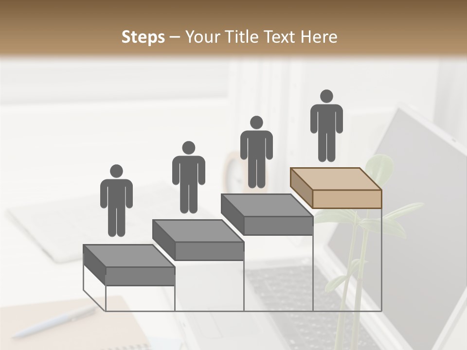Office Desk PowerPoint Template