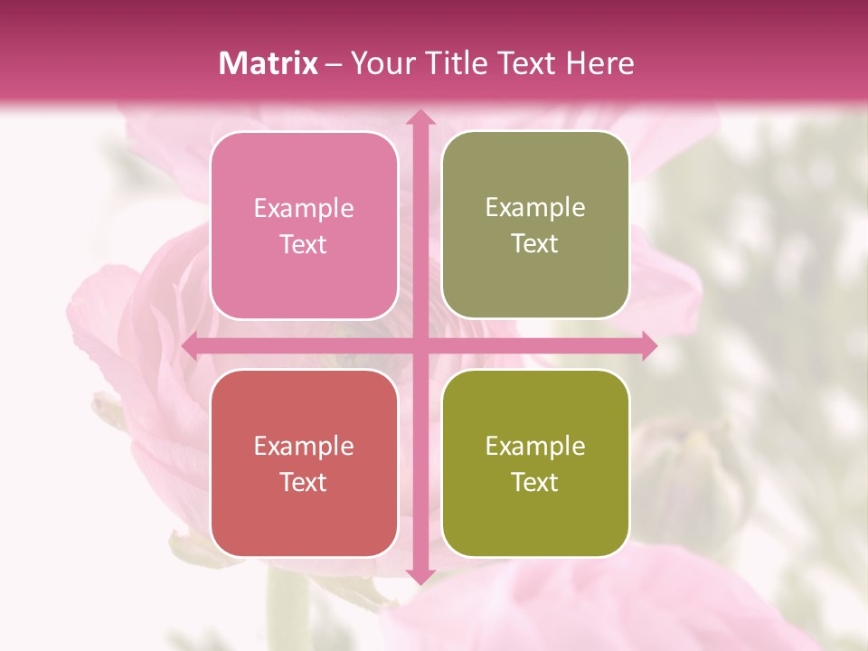 Beautiful Bouquet PowerPoint Template