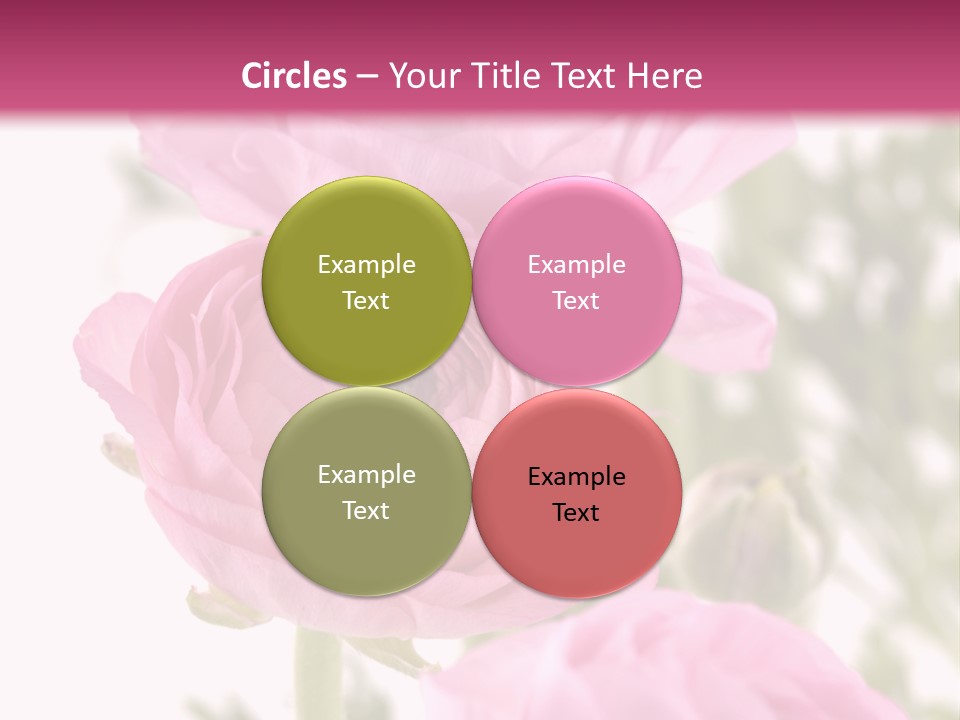 Beautiful Bouquet PowerPoint Template