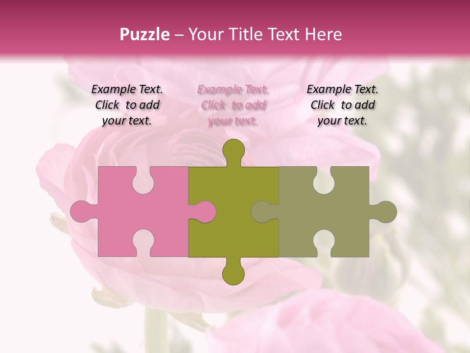 Beautiful Bouquet PowerPoint Template