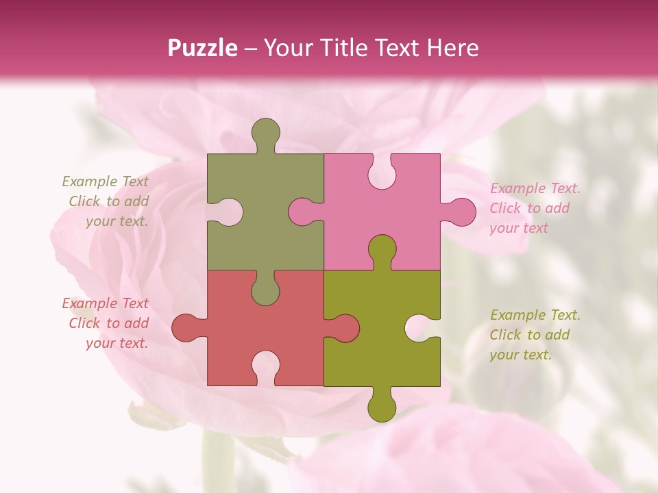 Beautiful Bouquet PowerPoint Template