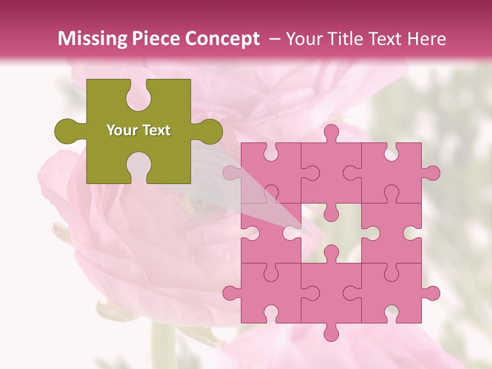 Beautiful Bouquet PowerPoint Template