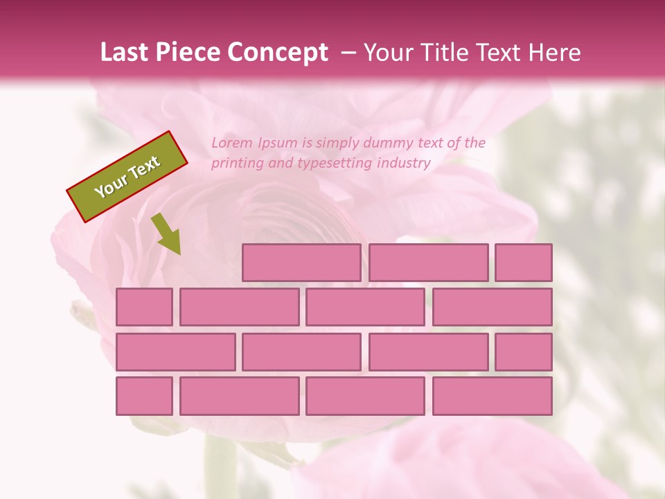 Beautiful Bouquet PowerPoint Template