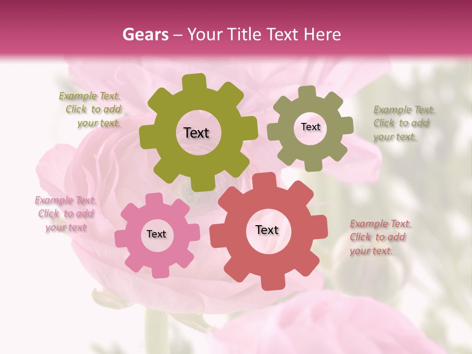 Beautiful Bouquet PowerPoint Template