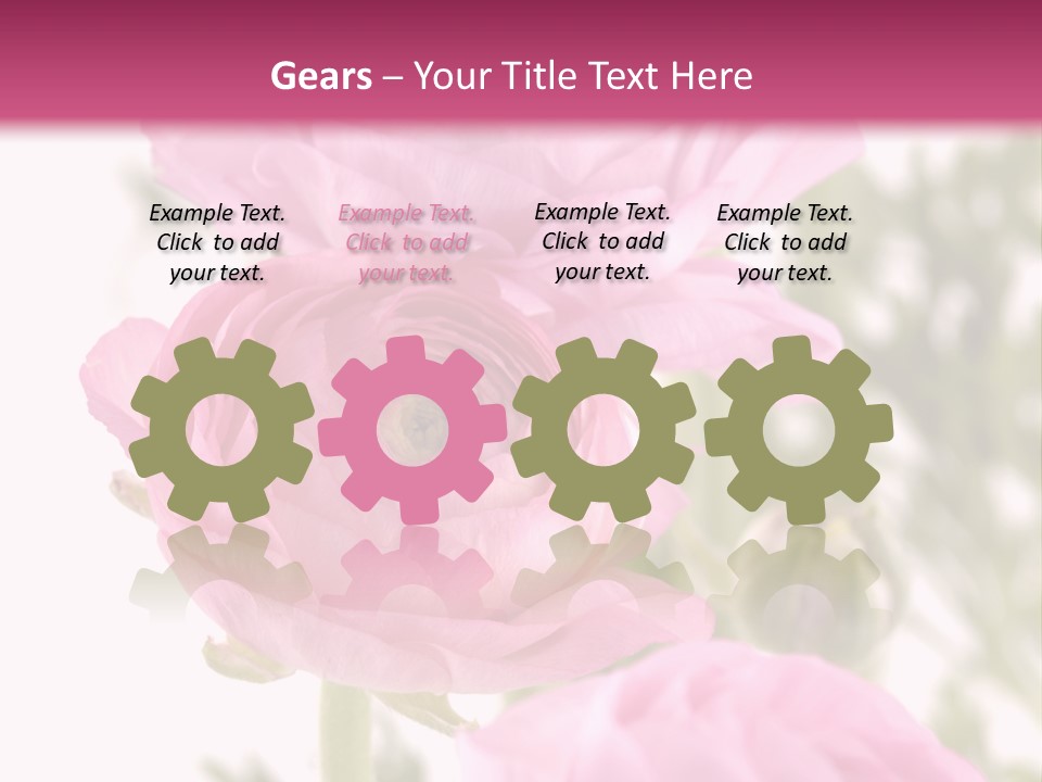 Beautiful Bouquet PowerPoint Template
