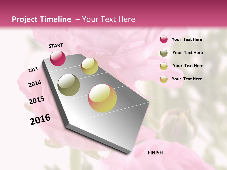 Beautiful Bouquet PowerPoint Template