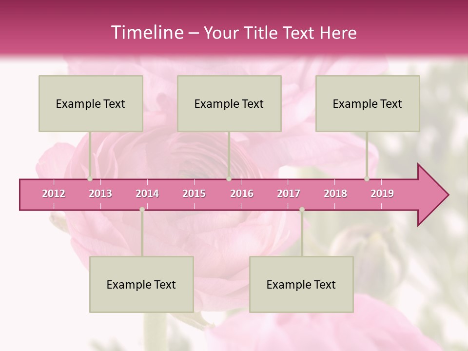 Beautiful Bouquet PowerPoint Template