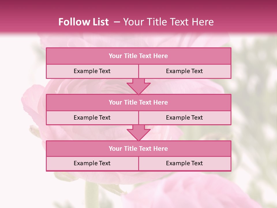Beautiful Bouquet PowerPoint Template