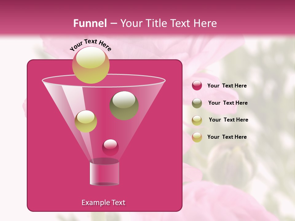Beautiful Bouquet PowerPoint Template