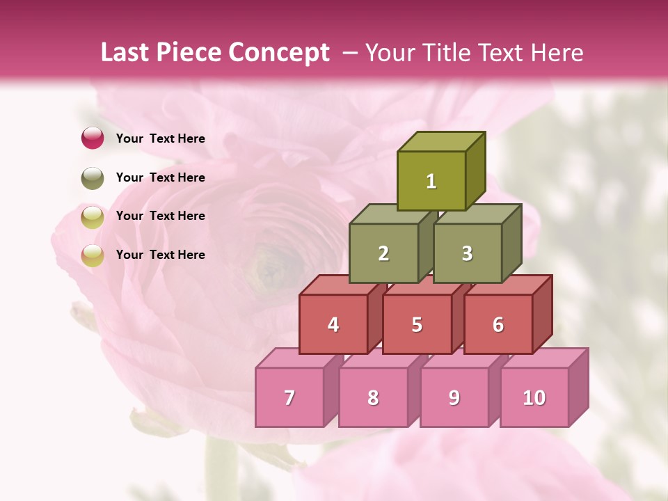 Beautiful Bouquet PowerPoint Template